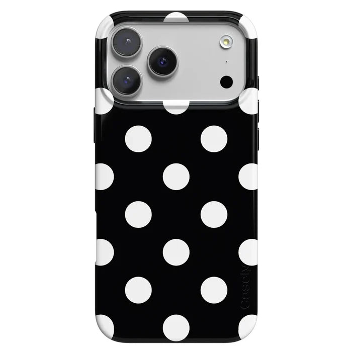 Polka Dots | High Contrast Design Case Phone Case get.casely Classic + MagSafe® iPhone 18 Pro Max