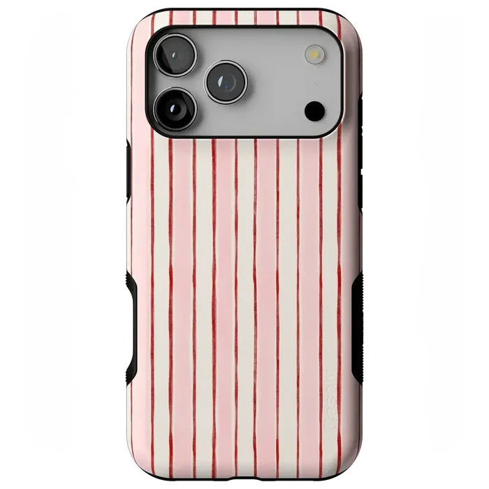 Pretty in Pastel | Blush Stripes Case