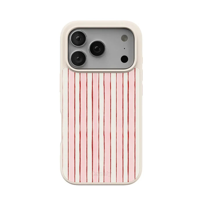 Pretty in Pastel | Blush Stripes Case