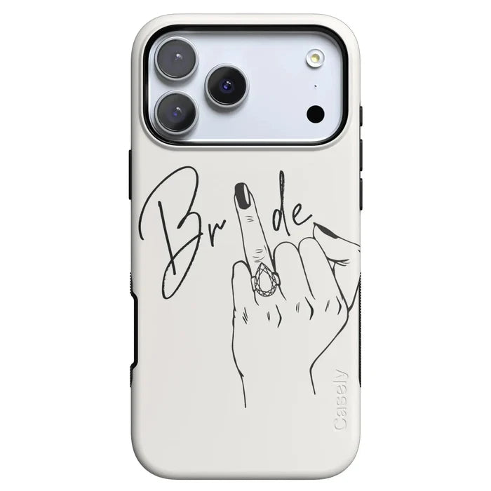 Put a Ring on It | Bridal Case Phone Case get.casely Bold Flex + MagSafe® iPhone 18 Pro Max