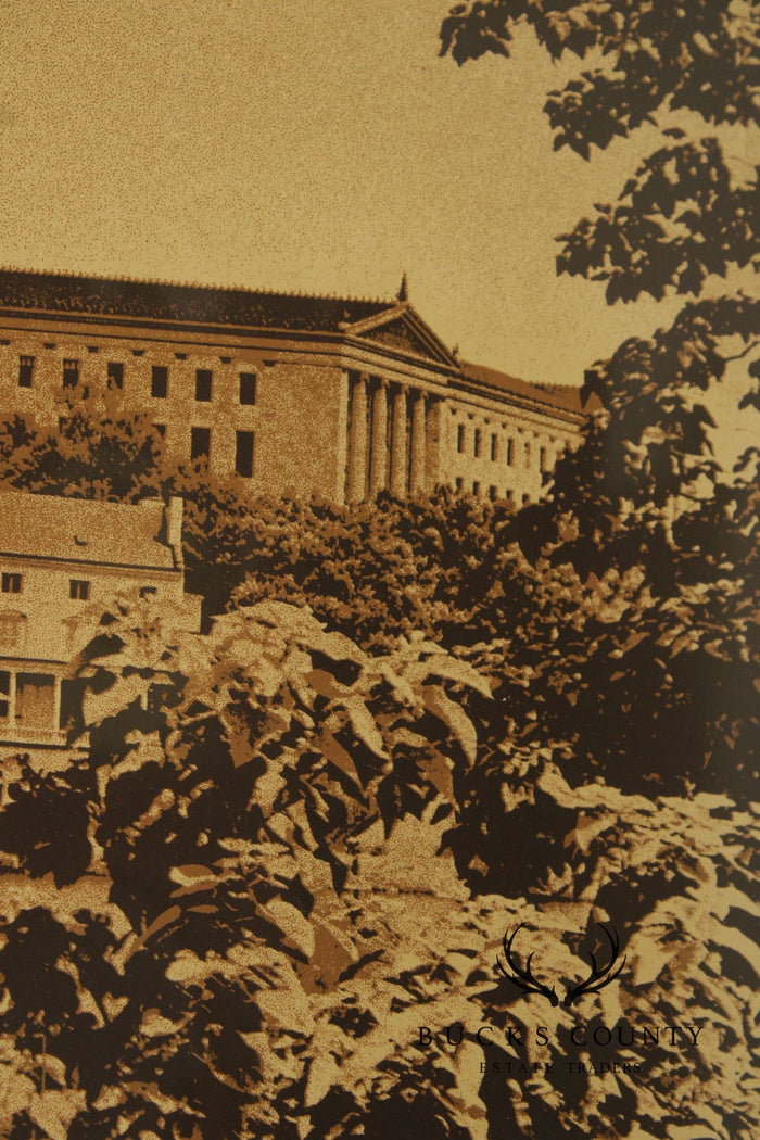 Robert Ehrlich and Linda Sacco 'Art Museum and Waterworks' Print
