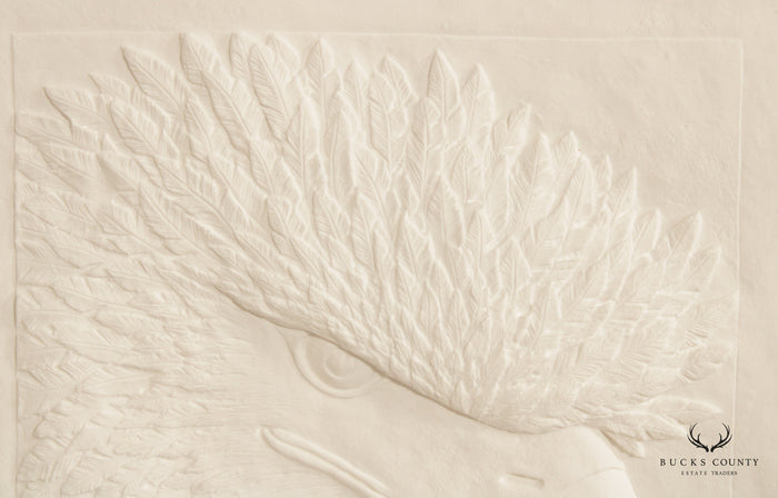 Roy Windfree 'Watchful Eye' Eagle Embossed Print