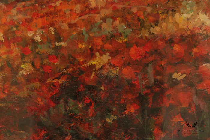 Ruane Manning 'Tuscan Palette' Giclee Canvas Print, Custom Framed