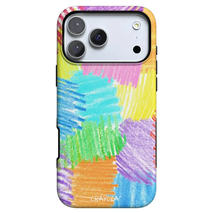 Scribble Me That | Crayola Rainbow Pencil Case iPhone Case Crayola Bold Flex + MagSafe® iPhone 18 Pro Max