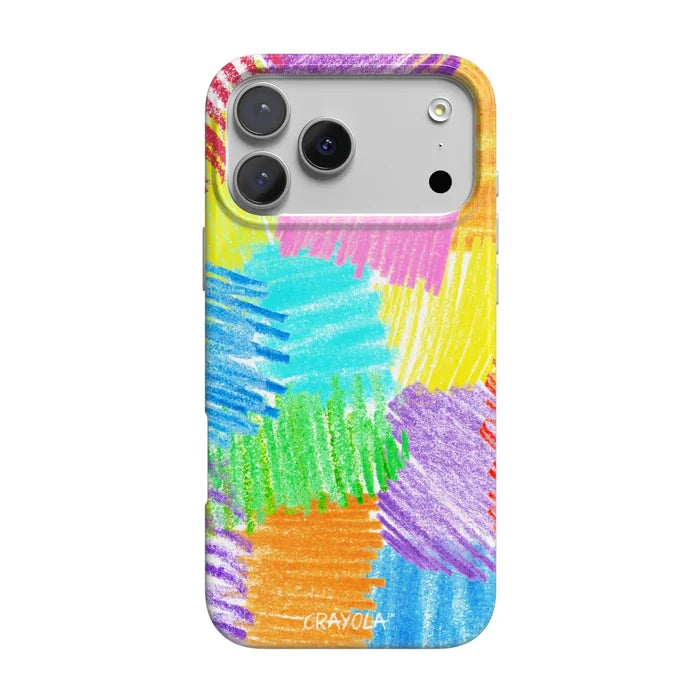 Scribble Me That | Crayola Rainbow Pencil Case iPhone Case Crayola Classic + MagSafe® iPhone 18 Pro