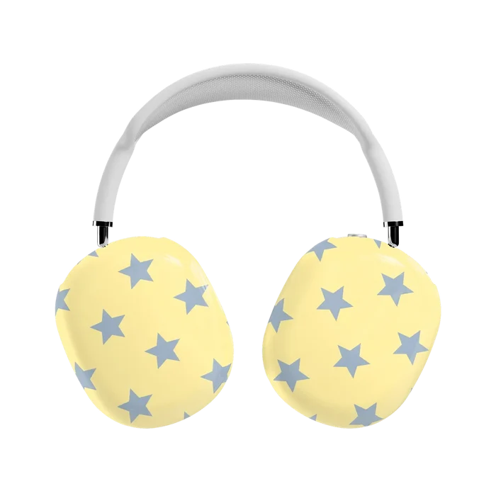 Shine Bright | Butter Yellow Stars AirPods Max Case