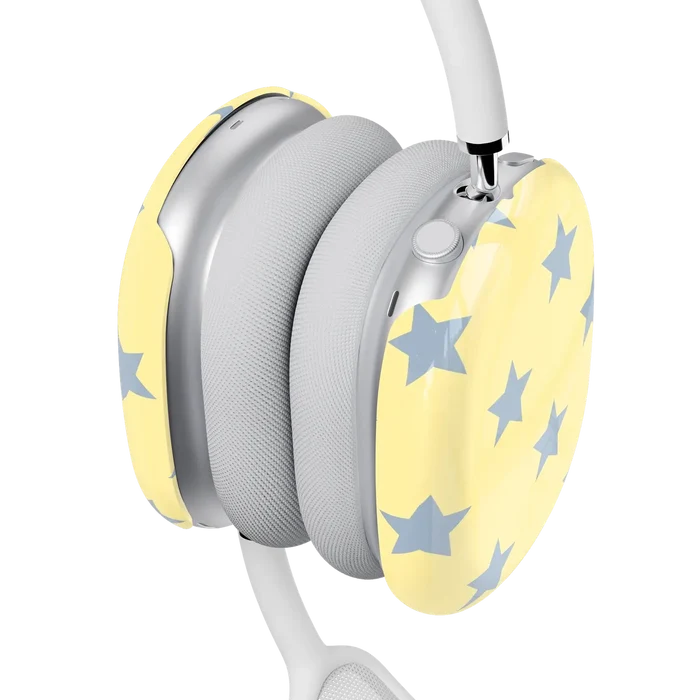 Shine Bright | Butter Yellow Stars AirPods Max Case