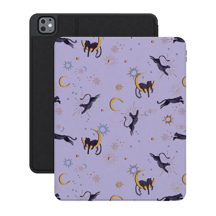 Spellbound | Celestial Black Cat iPad Case - iPad Pro 13" (M4, 2024)