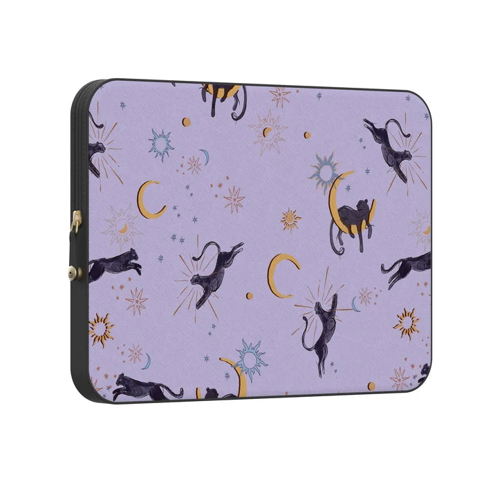 Spellbound | Celestial Black Cat Laptop Case