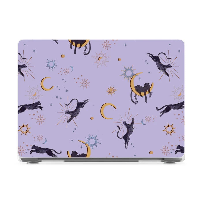 Spellbound | Celestial Black Cat Laptop Shell - 16" MacBook Pro