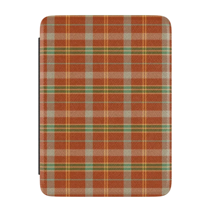 Spiced Chai | Fall Plaid Kindle Case | Casely