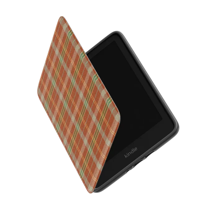 Spiced Chai | Fall Plaid Kindle Case