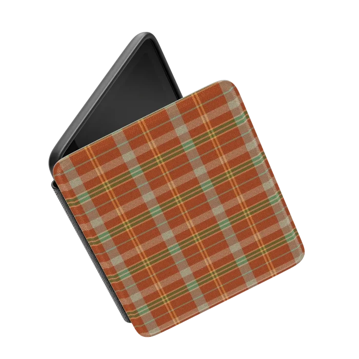 Spiced Chai | Fall Plaid Kindle Case