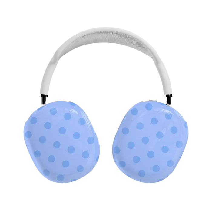 Spotted in SoHo | Periwinkle Polka Dot AirPods Max Case - AirPods Max