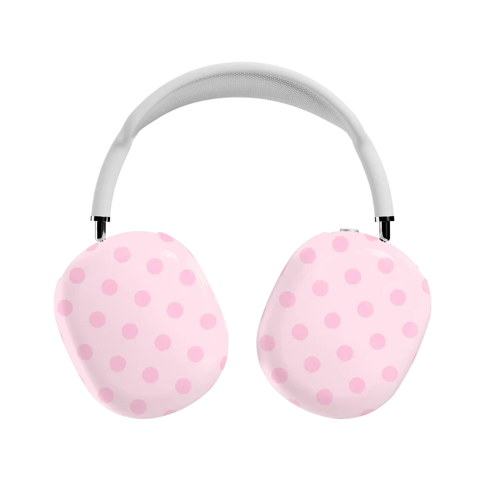 Spotted in SoHo | Pink Polka Dot AirPods Max Case - AirPods Max