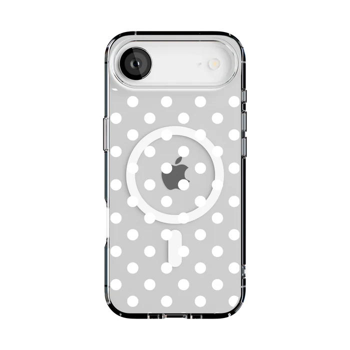 Spotted in SoHo | White Polka Dot Case - iPhone 17 Air