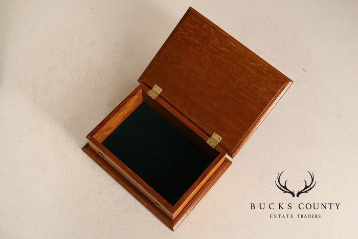 Stickley Mission Collection Oak Desk Box