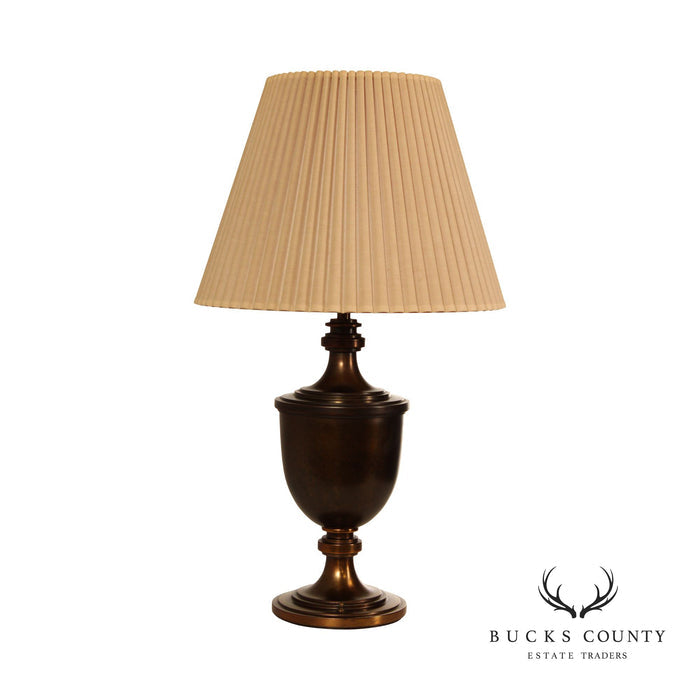 Stiffel Vintage Traditional Brass Urn Form Table Lamp