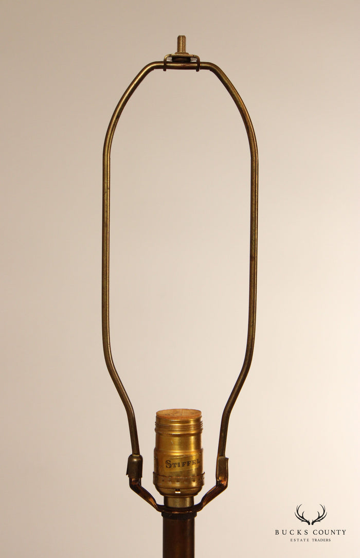 Stiffel Vintage Traditional Brass Urn Form Table Lamp