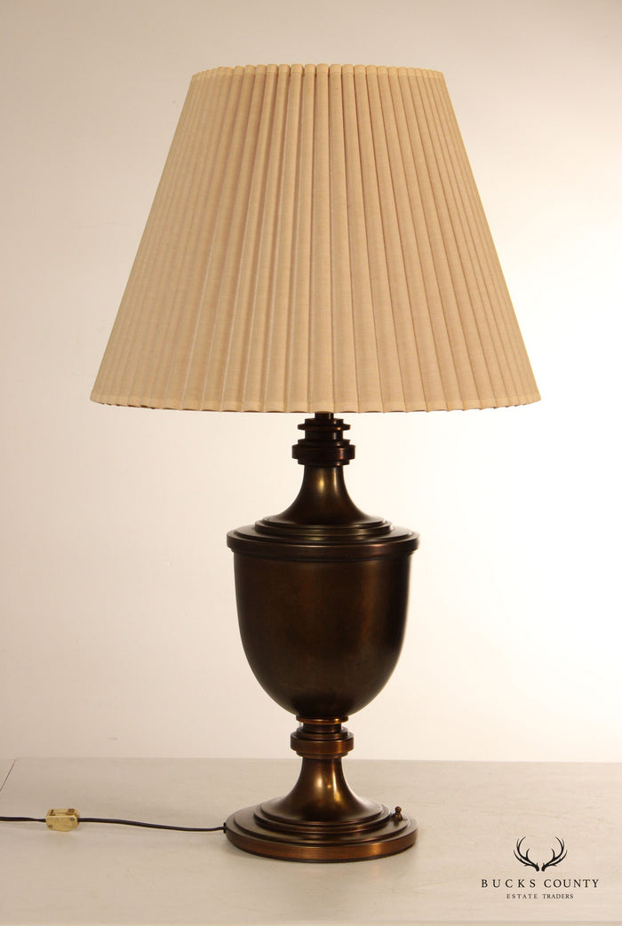 Stiffel Vintage Traditional Brass Urn Form Table Lamp