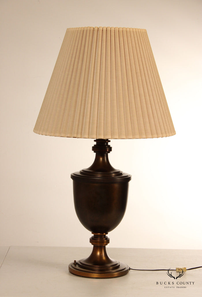 Stiffel Vintage Traditional Brass Urn Form Table Lamp
