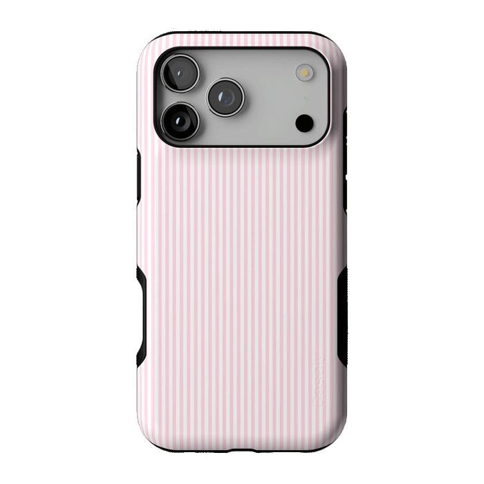 Stripes and the City | Light Pink Pinstripe Case
