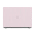 Stripes and the City | Light Pink Pinstripe Laptop Shell - 16" MacBook Pro