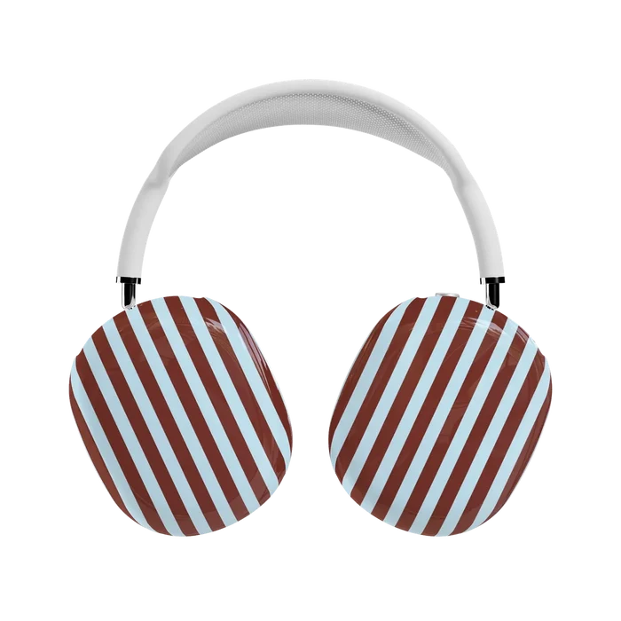Sunday in Brooklyn | Blue Stripes AirPods Max Case