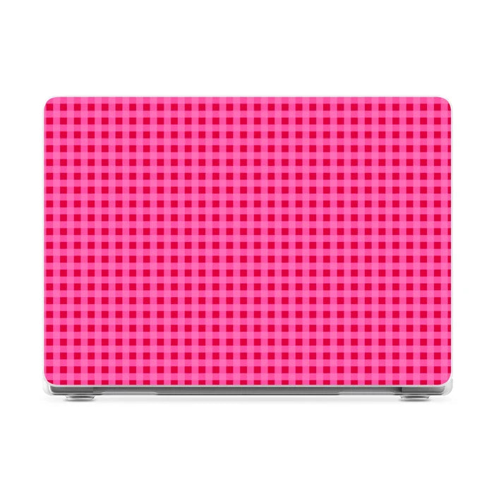 Sweet Jam | Hot Pink Gingham Laptop Shell - 16" MacBook Pro