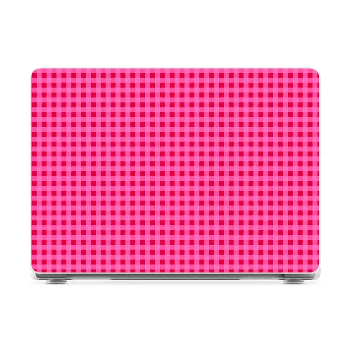 Sweet Jam | Hot Pink Gingham Laptop Shell - 13" MacBook Neo