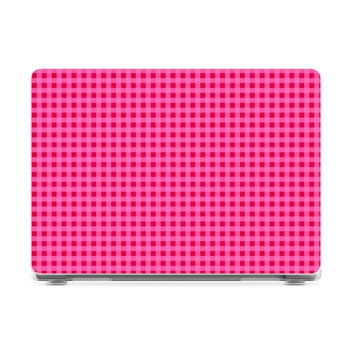Sweet Jam | Hot Pink Gingham Laptop Shell