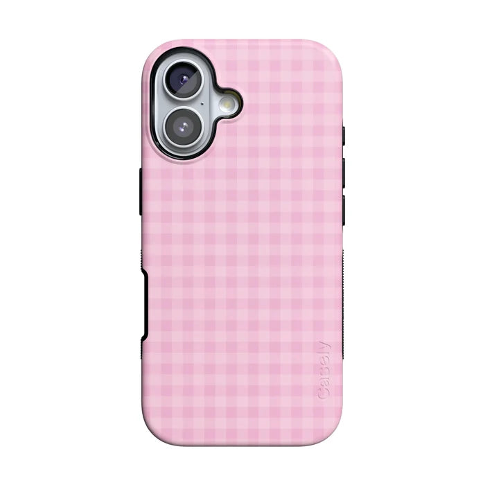 Sweet Jam | Light Pink Gingham Case - iPhone 16