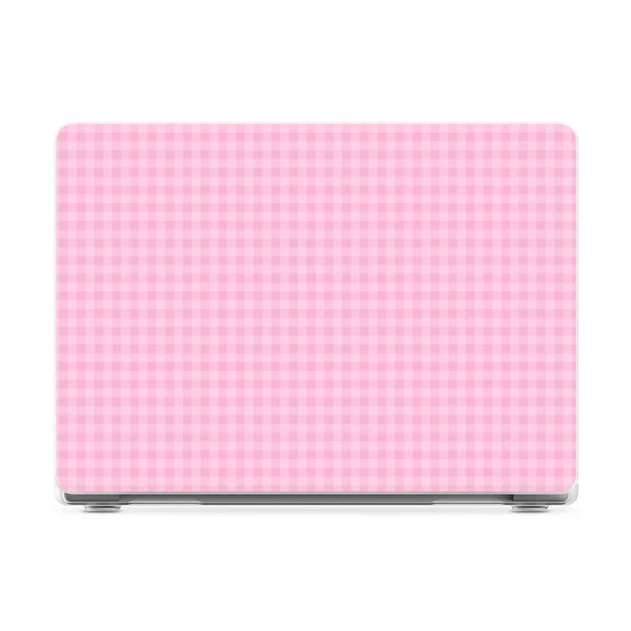 Sweet Jam | Light Pink Gingham Laptop Shell - 16" MacBook Pro