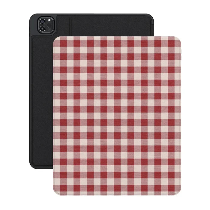Sweet Jam | Red Gingham iPad Case