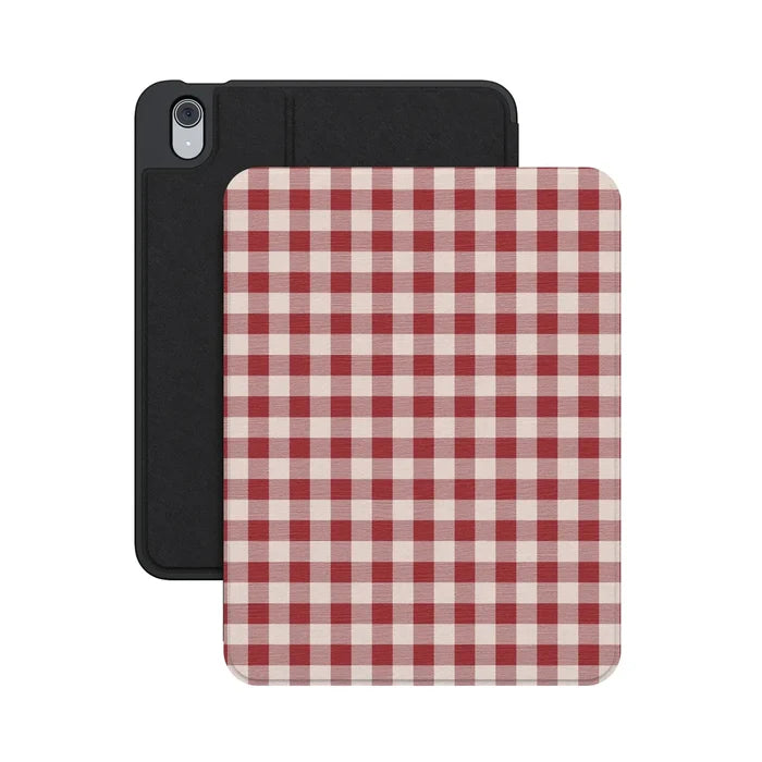 Sweet Jam | Red Gingham iPad Case