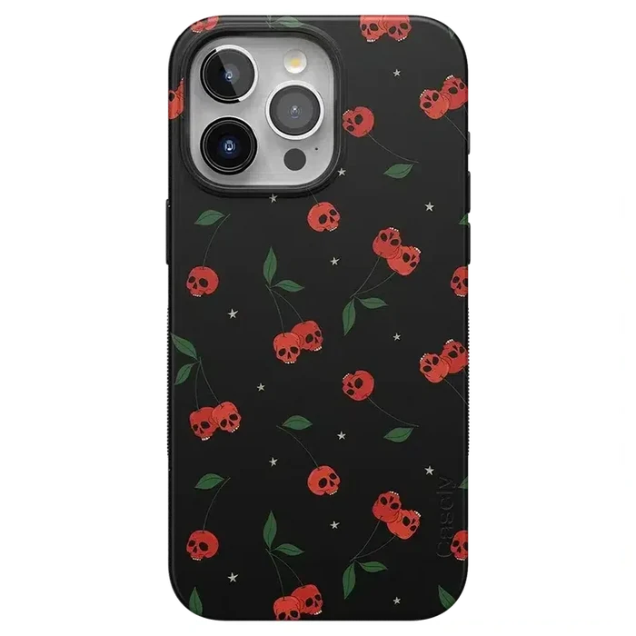 Sweet Revenge | Cherry Skulls Case Phone Case Casetry Bold + MagSafe® iPhone 15 Pro Max