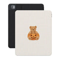 Teddy Boo | Gingham Bear iPad Case - iPad Pro 13" (M4, 2024)