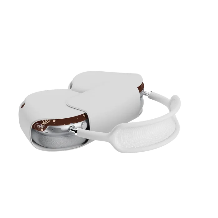 Teddy Bows | Brown Polka Dot AirPods Max Case