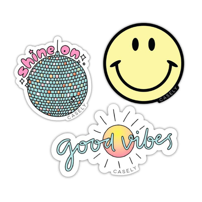 The Positivity Pack Sticker Pack get.casely