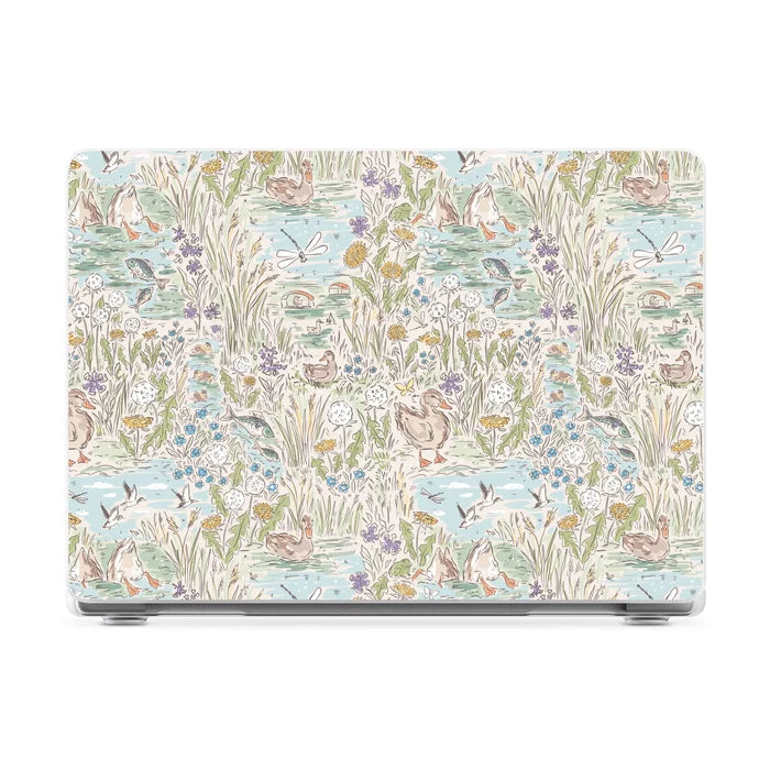 The Waddle Path | Duck Pond Laptop Shell