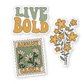 The Wildflowers Pack Sticker Pack get.casely