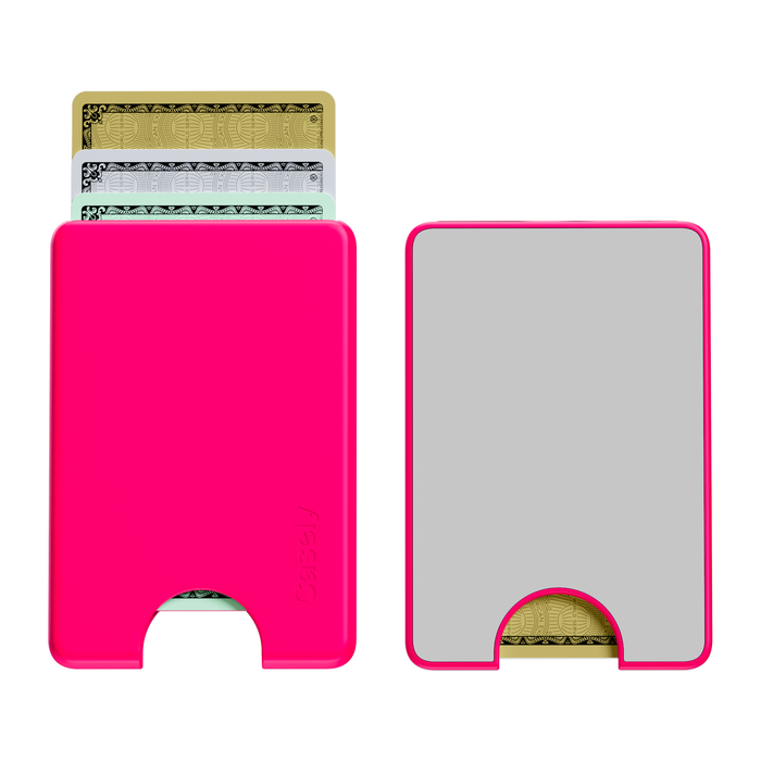 think-pink-neon-pink-magwallet view