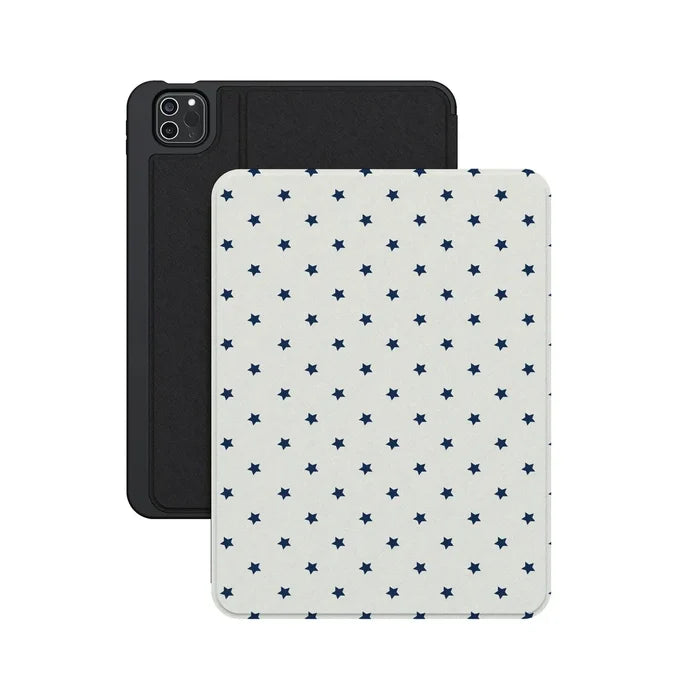 Tiny Stars | Blue & White iPad Case