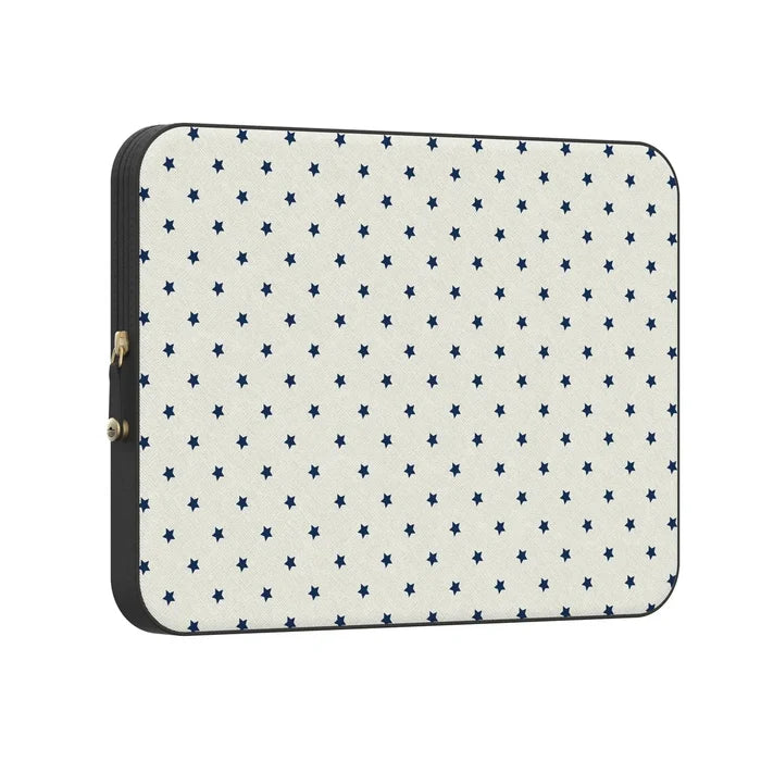 Tiny Stars | Blue & White Laptop Case