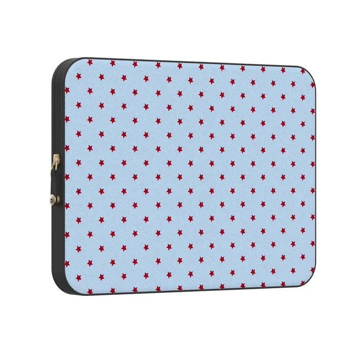 Tiny Stars | Red & Blue Laptop Case
