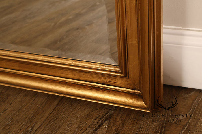 Traditional Gold Gilt Frame Beveled Wall Mirror
