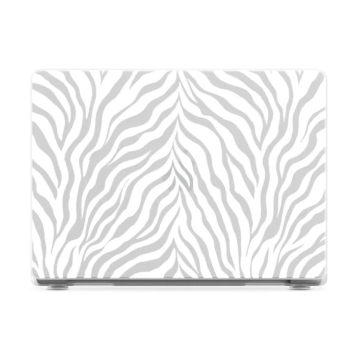 Untamed | White Zebra Laptop Shell - 13" MacBook Neo