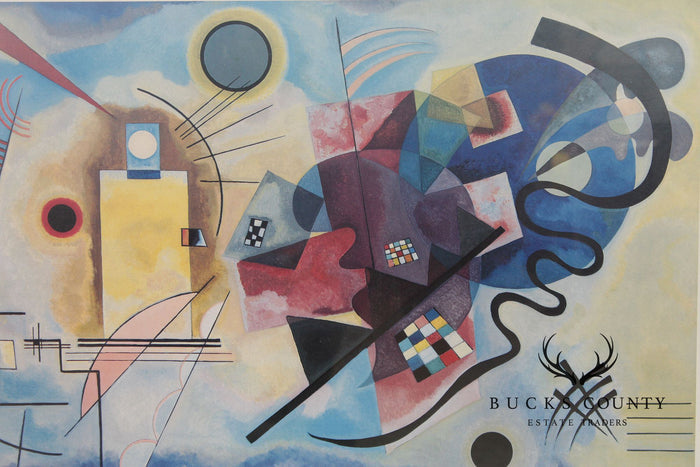 Wassily Kandinsky Framed Print, 'Yellow-Red-Blue'