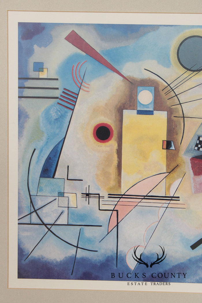 Wassily Kandinsky Framed Print, 'Yellow-Red-Blue'