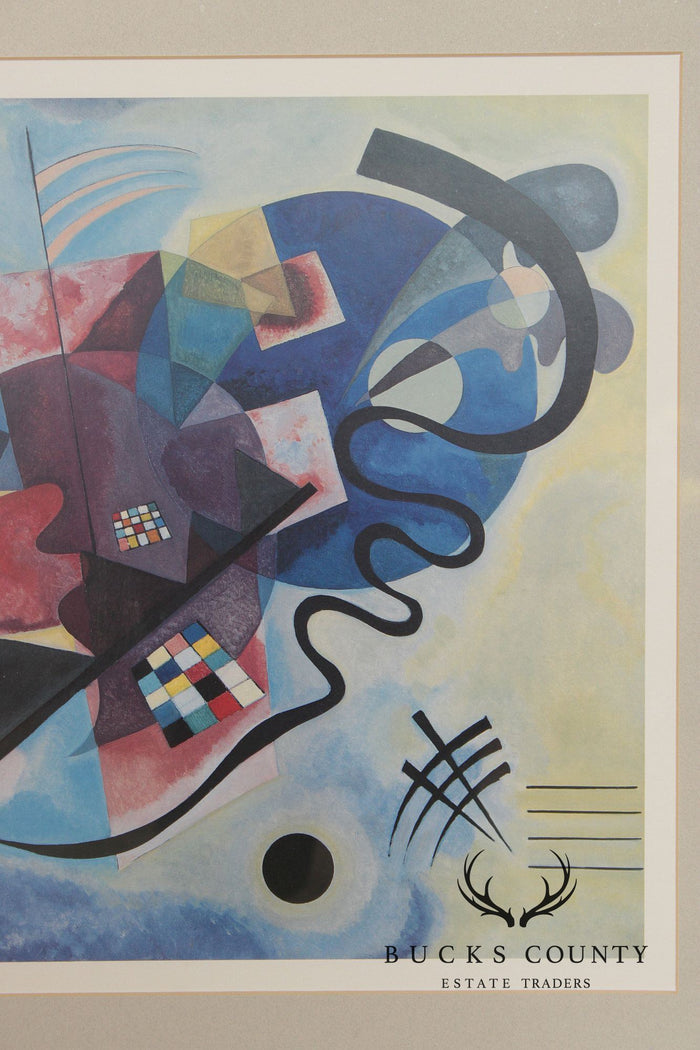 Wassily Kandinsky Framed Print, 'Yellow-Red-Blue'